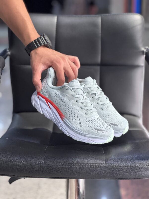 hoka running (هوکا رانینگ طوسی) - تصویر 3