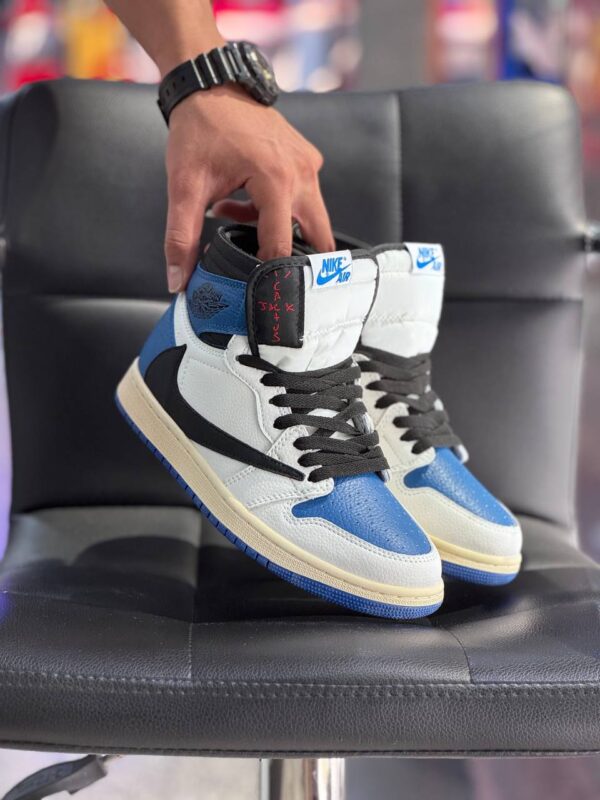 nike travis scott blue (ترویس نایک ساقدار آبی) - تصویر 2