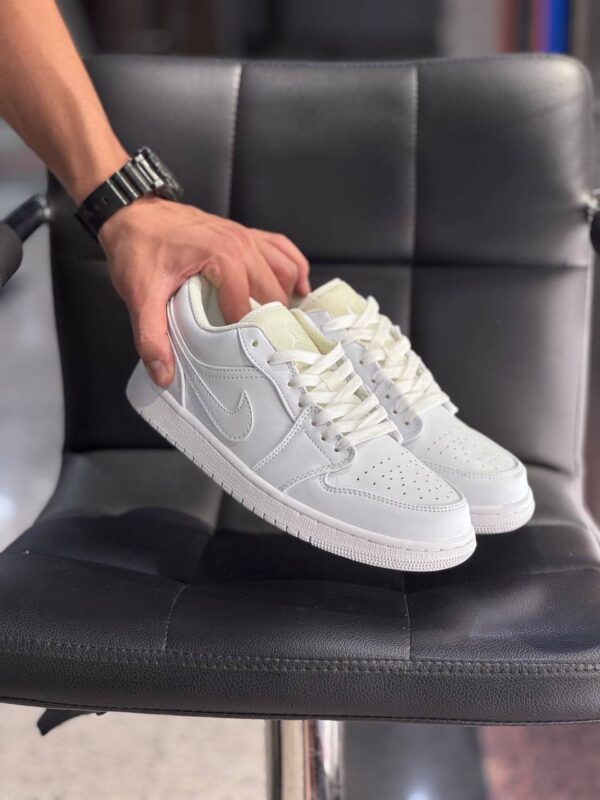 air Jordan 1 low white (ایر جردن 1 سفید) - تصویر 3
