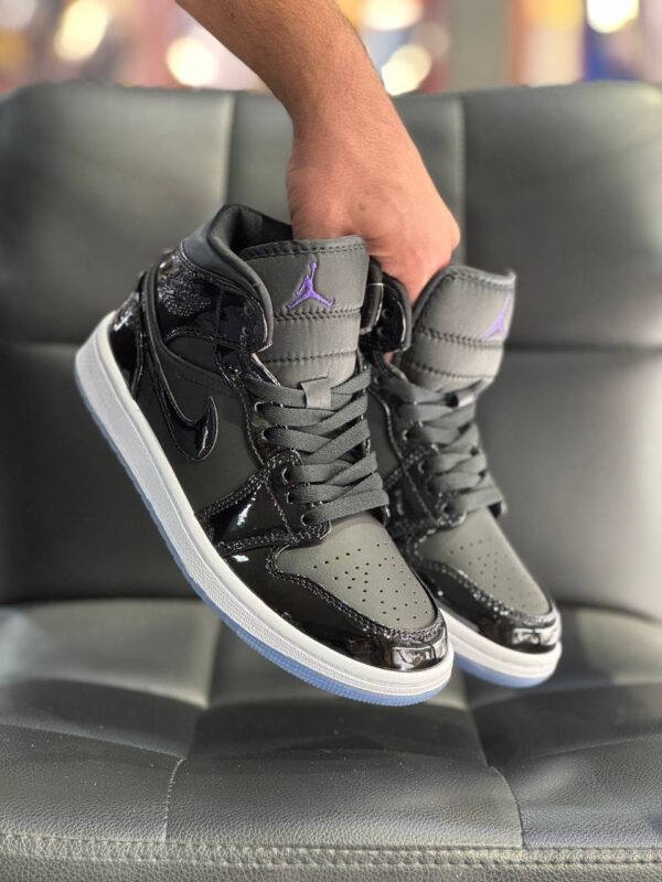 Jordan 1 black verni (جردن 1 ورنی مشکی) - تصویر 2